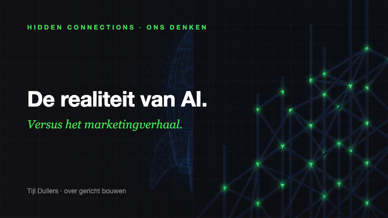 Artikelcover — De realiteit van AI versus het marketingverhaal